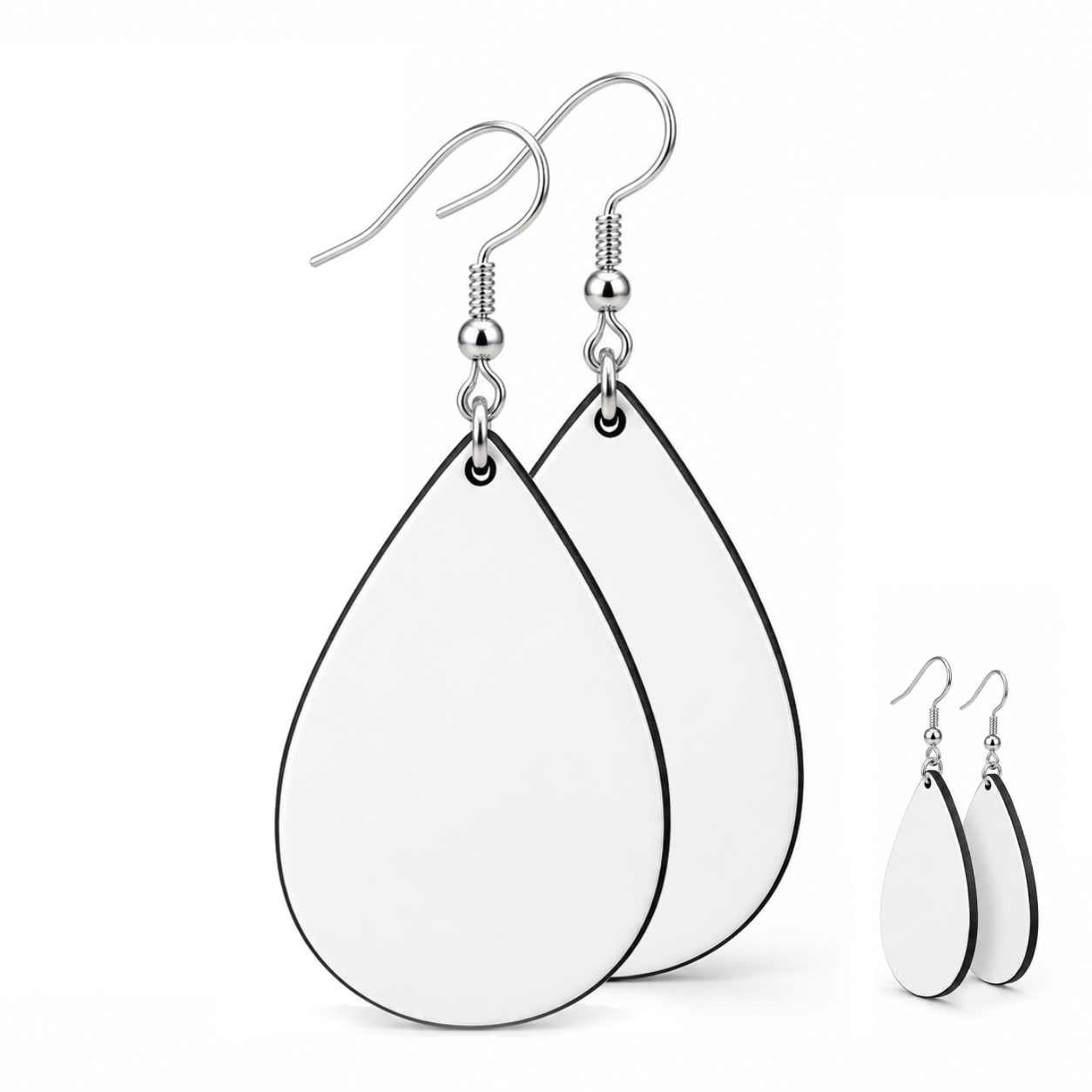 Paire de Boucles d'oreilles Goutte d'eau